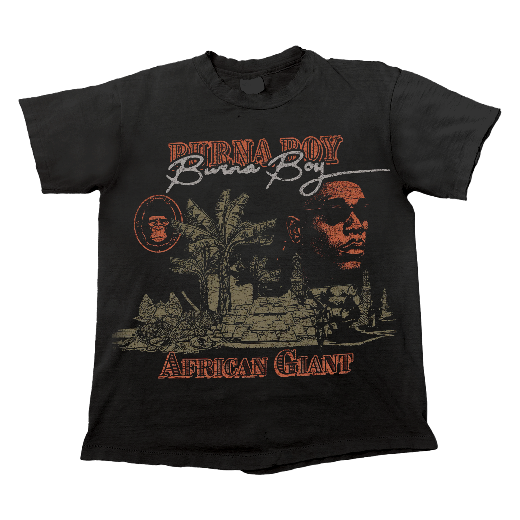 African Giant Anniversary T-shirt – Burna Boy