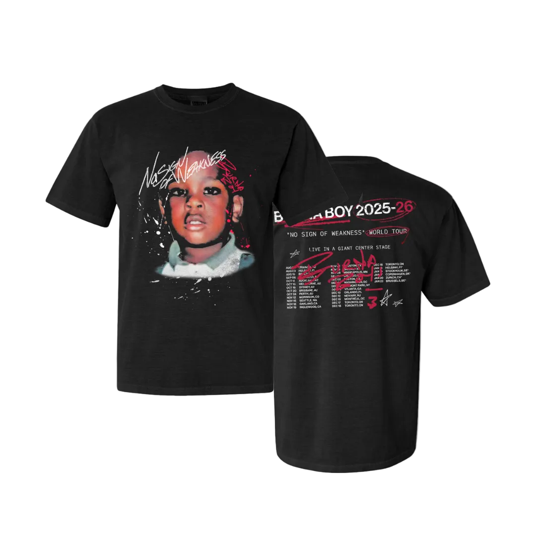 Young Burna Tour T-Shirt – Burna Boy
